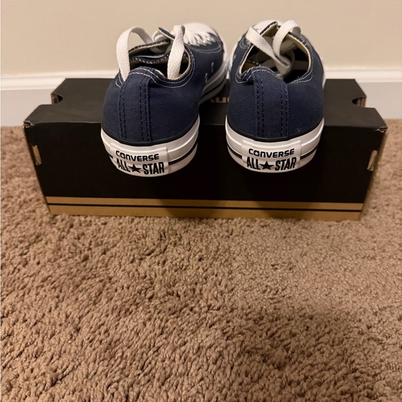 Converse Navy Blue All Star Sneakers, Size 7 - Picture 5 of 6